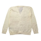 I'M BRIAN cardigan tinta unita con bottoni Panna per Bambino MA2280J PANNA I'M BRIAN 