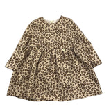 LE BEBE' abito manica lunga fantasia maculata Beige per Neonata LBG6043 BEIGE LE BEBE' 