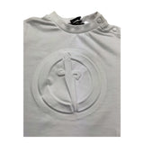 Cesare Paciotti T-Shirt Girocollo Tinta Unita con Stampa per Neonato TSP5114B BIANCO CESARE PACIOTTI 