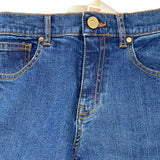 Elisabetta Franchi Jeans Solid Color with Blue Logo for Girls