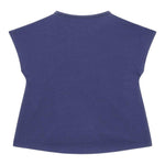 Guess T-Shirt Tinta Unita Girocollo con Stampa per Neonata K4GI01K6YW4 BLU GUESS 