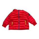 REFRIGUE giubbino tinta unita con cappuccio e zip Rosso per Neonato 2871O00001 ROSSO REFRIGUE 