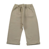 Teddy E Minou Pantalone Tinta Unita con Elastico In Vita per Neonato E25PT007C6035 BEIGE TEDDY E MINOU 