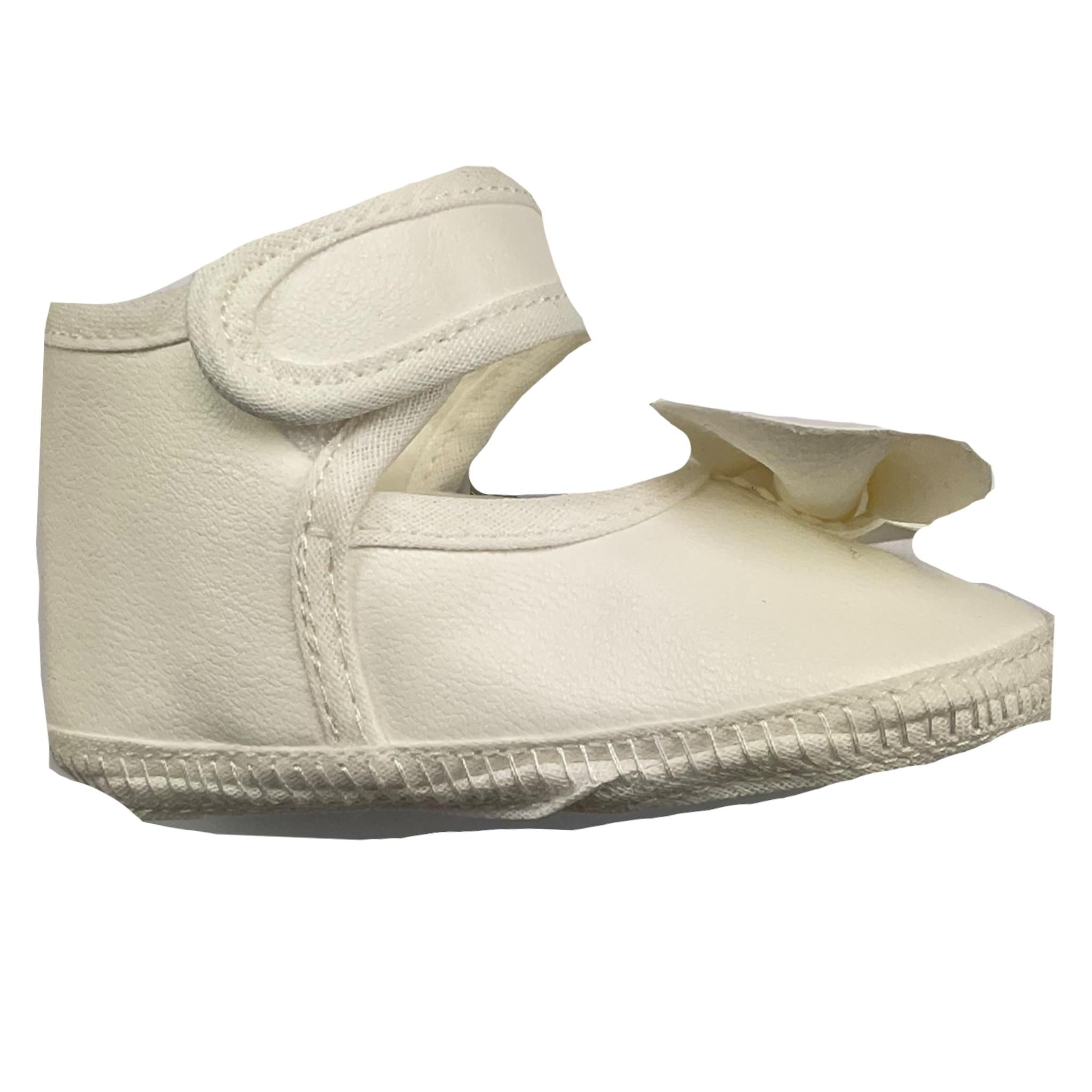 LALALU' sandalo tinta unita con fiocco Bianco per Neonata SL08N BIANCO LALALU' 