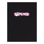 PINKO t-shirt girocollo tinta unita con stampa Nero per Bambina F4PIJGTH092 NERO PINKO 
