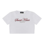 The North Face T-Shirt tinta unita con Stampa Bianco per Bambina DQ2728 BIANCO THE NORTH FACE 