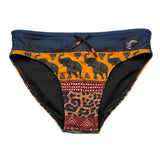 Tooco Costume Model Slip Solid Color With Blue Pattern For Boys