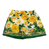 Dolce & Gabbana Short Tinta Unita con Fantasia per Bambina L53Q17 BIANCO DOLCE & GABBANA 