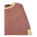 TRUSSARDI maglia girocollo tint unita con profili in contrasto Rosa per Bambina TGA25096MA ROSA TRUSSARDI 