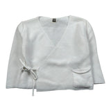 Wedoble Cardigan Tinta Unita per Neonata V2403308A BIANCO WEDOBLE 