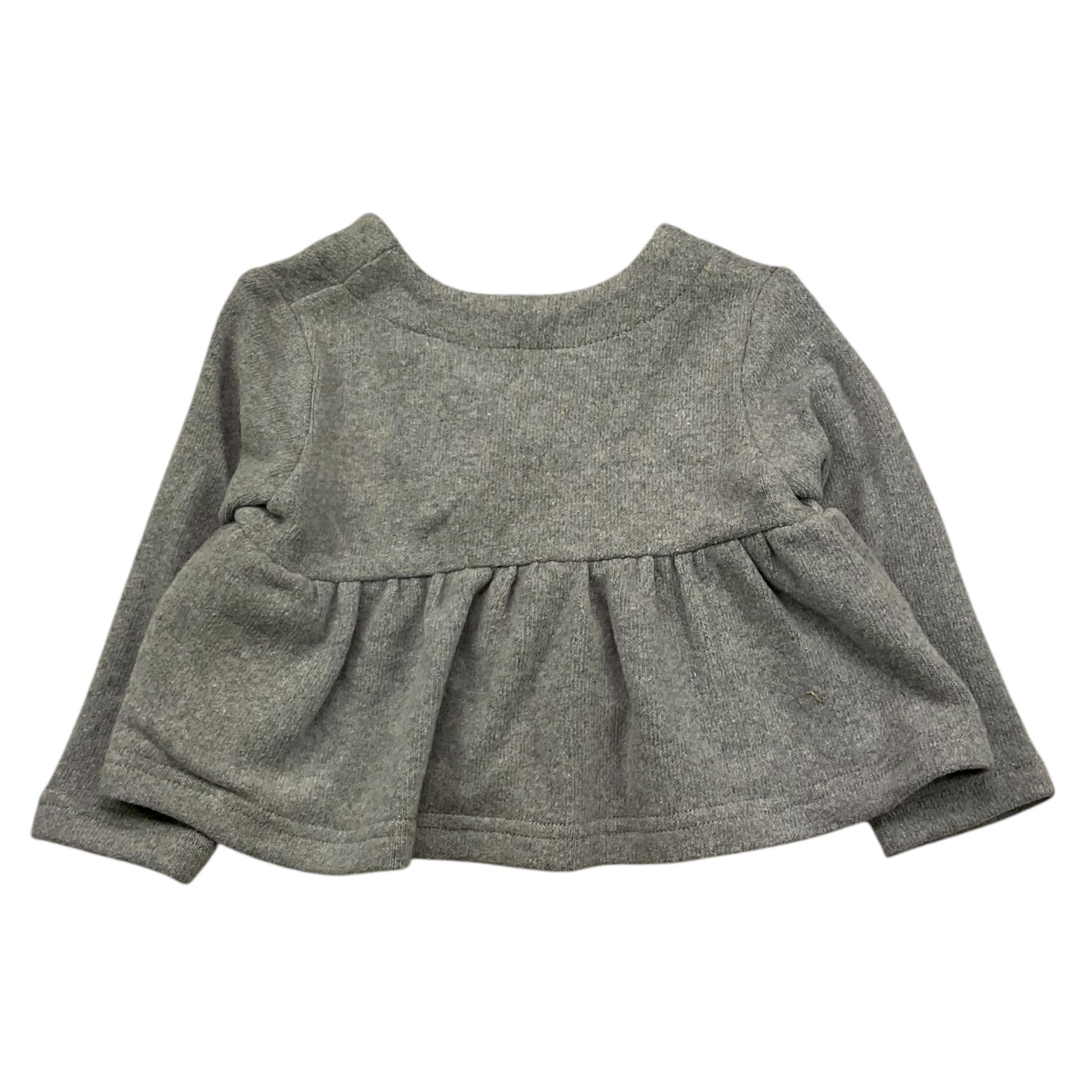 LE BEBE' cardigan tinta unita con fiocco Grigio per Neonata LBG6033 GRIGIO LE BEBE' 