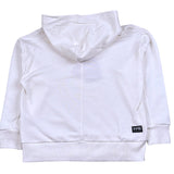 Paolo Pecora Felpa Chiusa con Cappuccio Tinta Unita con Logo per Bambino PP4361 PANNA PAOLO PECORA 