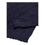 ABEL & LULA maglia girocollo tinta unita con ricami Blu per Bambina 5826 BLU ABEL & LULA 