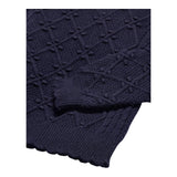 ABEL & LULA maglia girocollo tinta unita con ricami Blu per Bambina 5826 BLU ABEL & LULA 