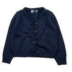 MIMISOL cardigan tinta unita con bottoni Blu per Bambina MFMA049 BLU MIMISOL 