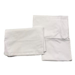 LE BEBE' set 3 pezzi lenzuola tinta unita cn ricami Bianco per Neonata LBG5988 BIANCO LE BEBE' 