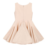 Elisabetta Franchi Abito Tinta Unita Giromanica per Bambina EFAB616 ROSA ELISABETTA FRANCHI 