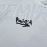 Disclaimer T-Shirt tinta unita con Stampa Bianco per Bambino 23EDK53816 BIANCO DISCLAIMER 