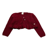 VALENTINA BEBES coprispalle tinta unita con bottoni Bordeaux per Bambina HOW60 BORDEAUX VALENTINA BEBES 