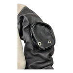 YES LONDON giubbino bicolore tinta unita con zip Panna/nero per Neonato JR0038 PANNA/NERO YES LONDON 