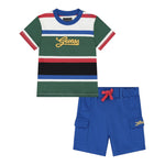 Guess Completo 2 Pezzi T-Shirt-Bermuda per Neonato I5RG07KC334 MULTICOLOR GUESS 
