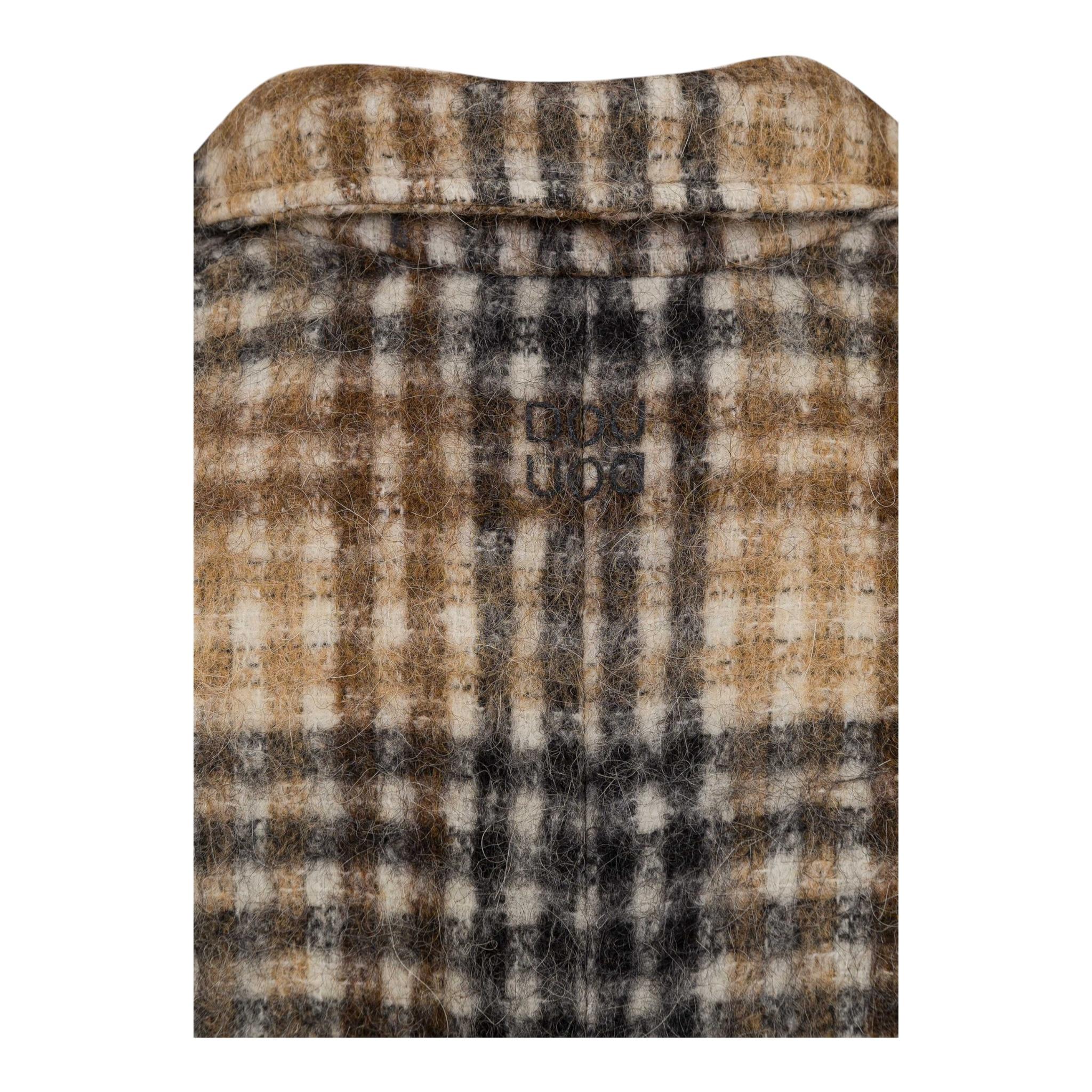 DOU DOU cappotto stampa fantaisa quadri Beige per Bambino DV2P80 BEIGE DOU DOU 