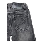 CESARE PACIOTTI jeans tinta unita con girovita regolabile Nero per Bambino PTP5361B NERO CESARE PACIOTTI 