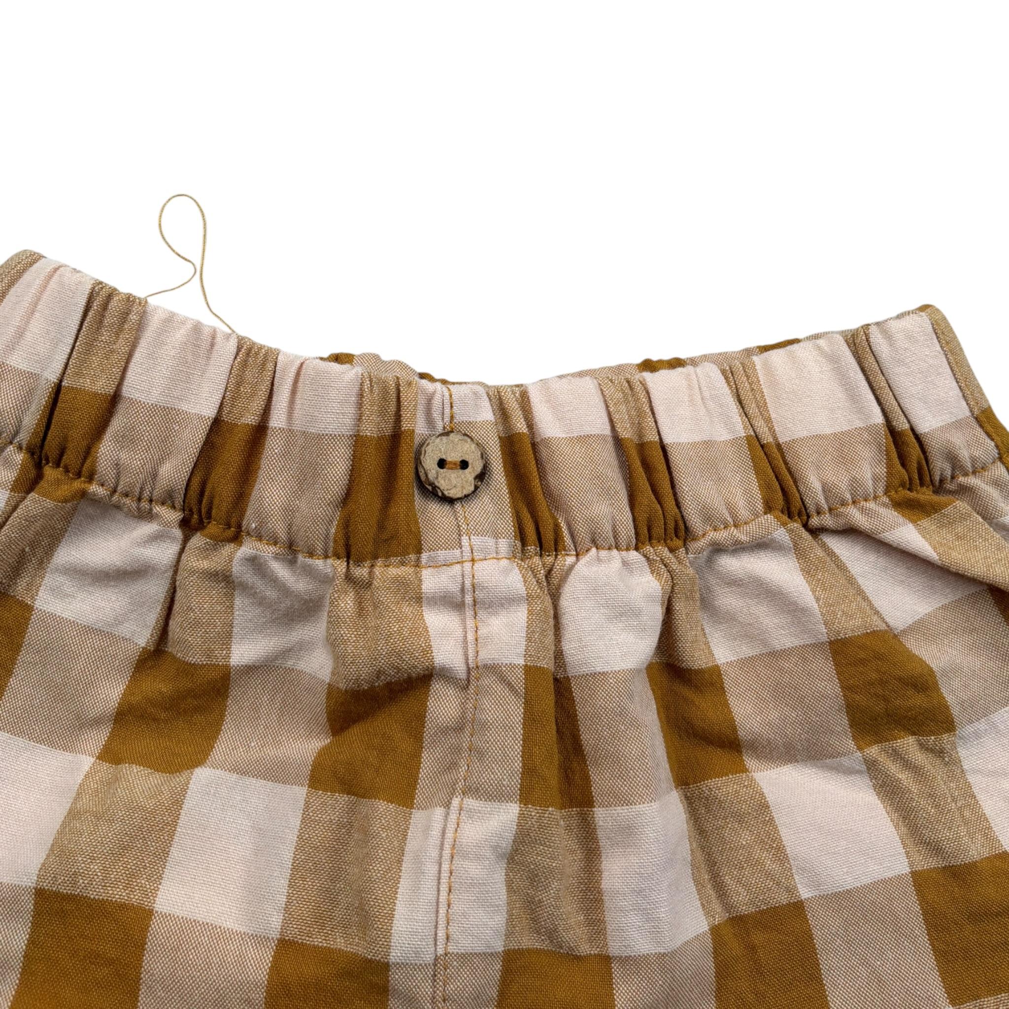 Play Up Short Fantasia Quadri Beige per Neonata PA011AM11704 BEIGE PLAY UP 