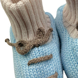 MARLU' babbucce tinta unita Azzurro per Neonato IIG68S AZZURRO MARLU' 