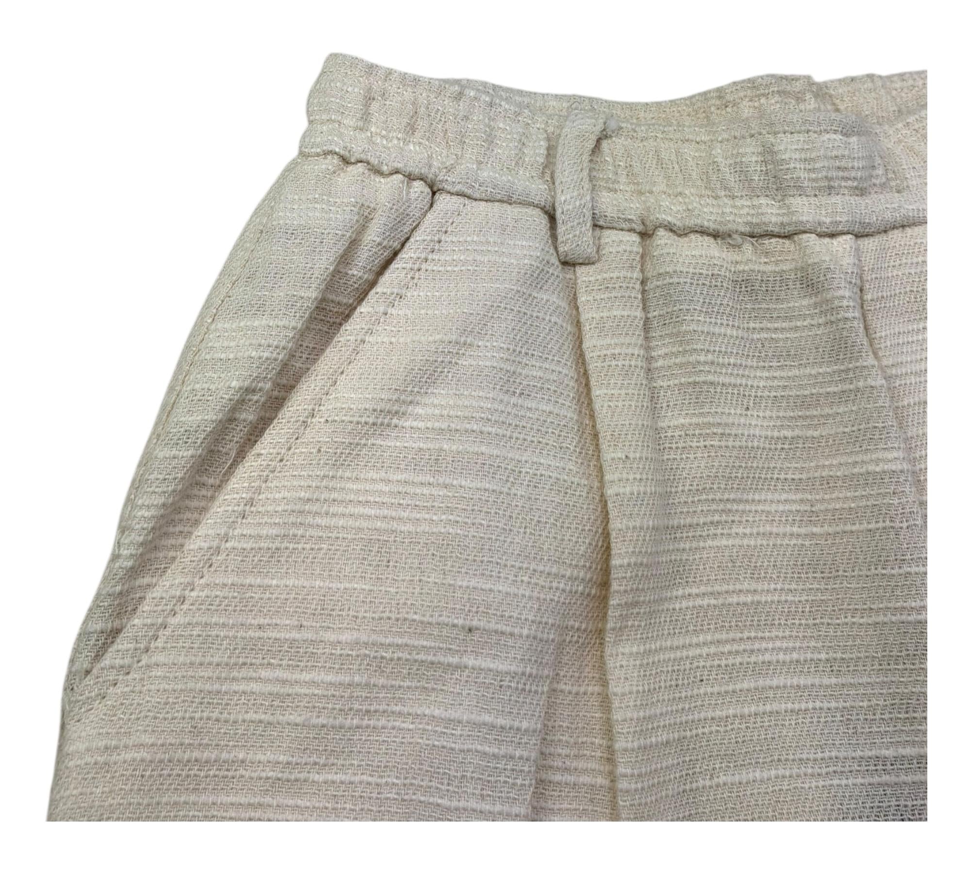 Paolo Pecora Bermuda Tinta Unita con Elastico In Vita per Bambino PP4380 SABBIA PAOLO PECORA 