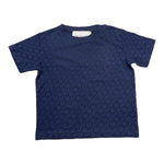 Trussardi T-Shirt Girocollo Tinta Unita con Stampa per Neonato TBP23014TS BLU TRUSSARDI 