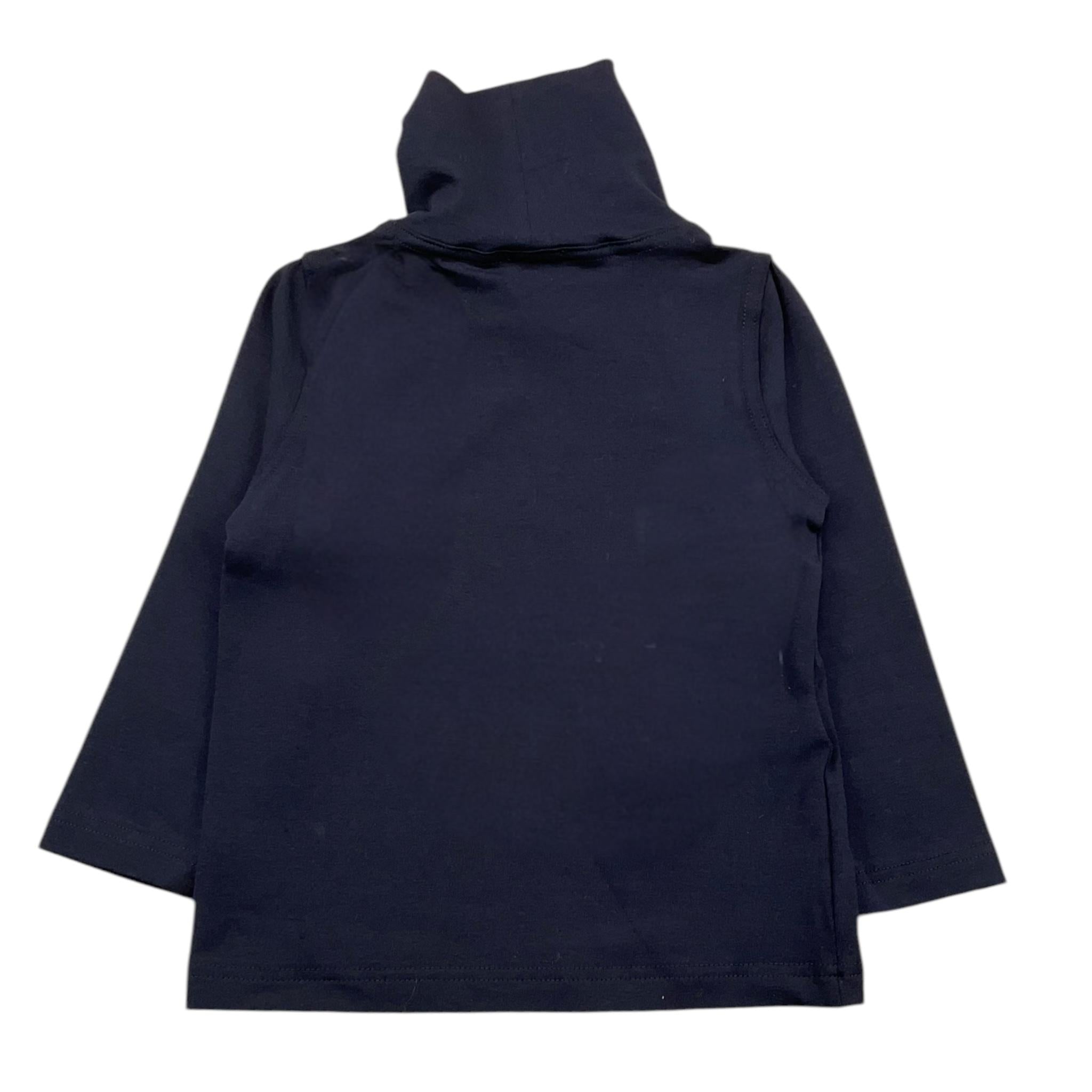 IL GUFO lupetto tinta unita  Blu per Neonata COATA096M0011N BLU IL GUFO 