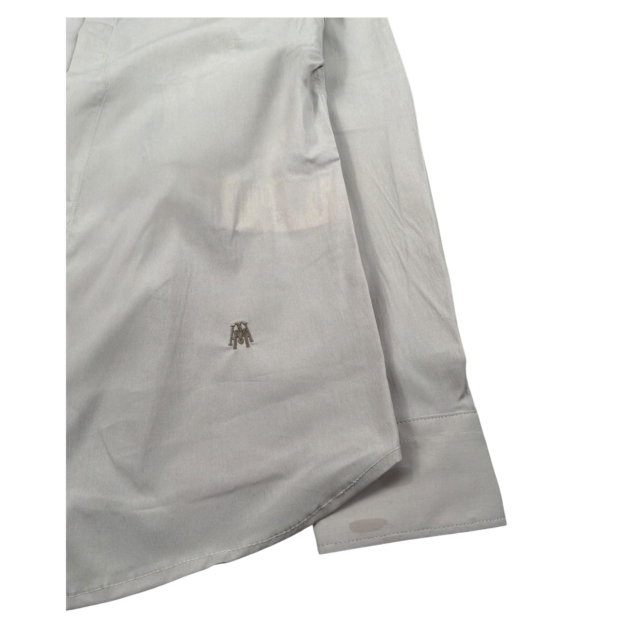 Paolo Pecora Camicia Manica Lunga Tinta Unita per Bambino PP2897 FANGO PAOLO PECORA 