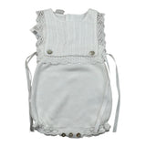 Paz Rodriguez Pagliaccetto Giromanica Tinta Unita per Neonata 0221215570 BIANCO PAZ RODRIGUEZ 