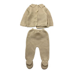 BABIDU completo 3pz maglia-ghettina-cappello Beige per Neonato 52759 BEIGE BABIDU 