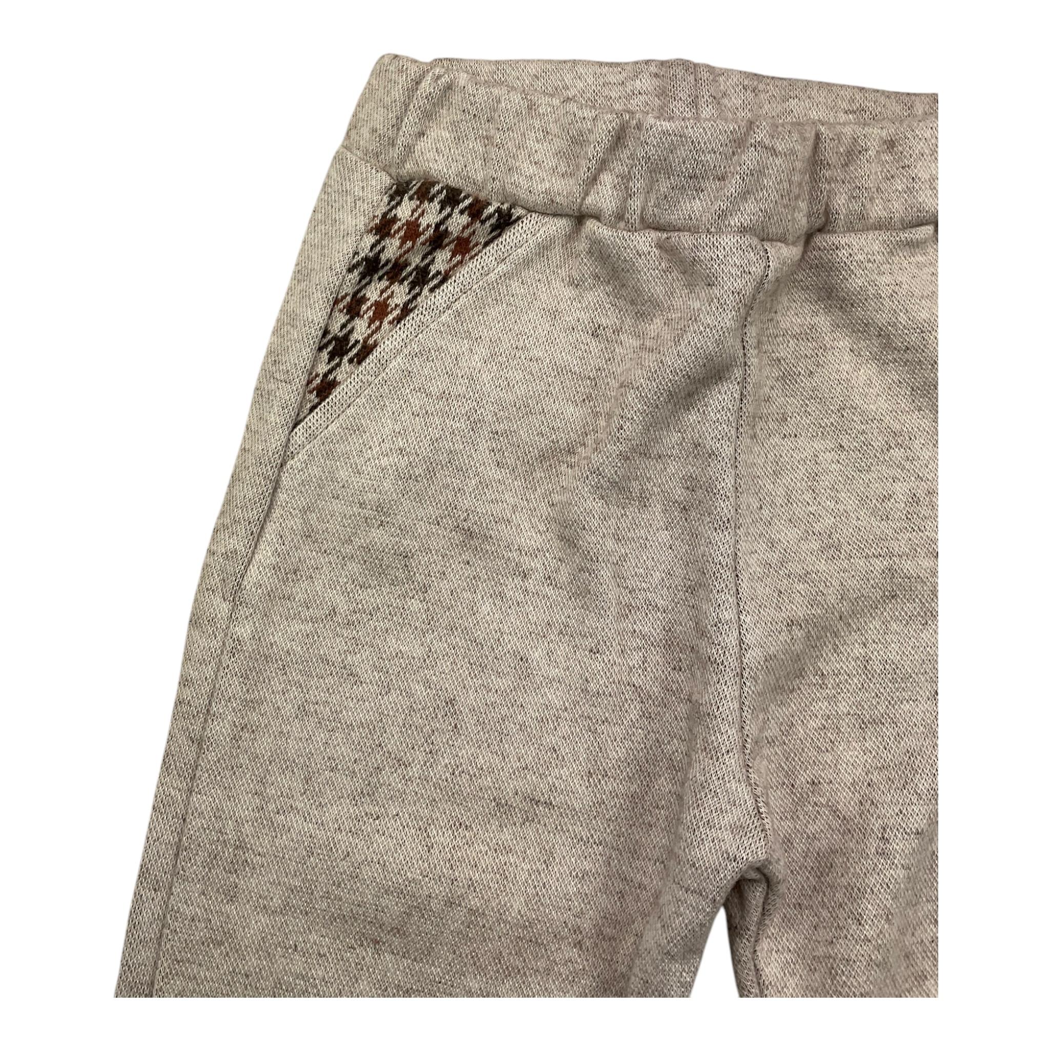 M+E' pantalone tuta tinta unita Beige per Neonato I24150 BEIGE M+E' 