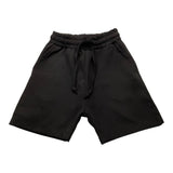 Make Bermuda Solid Color With Elastic Waist Black For Newborn