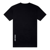 Dsquared2 T-Shirt Girocollo Tinta Unita con Stampa per Neonato DQ0702N NERO DSQUARED2 
