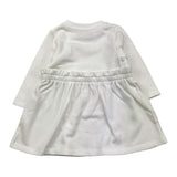 MOSCHINO abito girocollo tinta unita con stampa Bianco per Neonata MDV0CY BIANCO MOSCHINO 