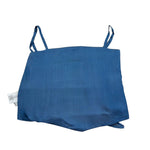 Y-Clu Top In Denim Tinta Unita per Bambina Y19102 BLU Y-CLU 