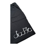 Diadora Bermuda Tinta Unita con Logo per Bambino 102181708 NERO DIADORA 
