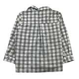 Tartine Et Chocolat Long Sleeve Shirt Check Pattern White For Newborn