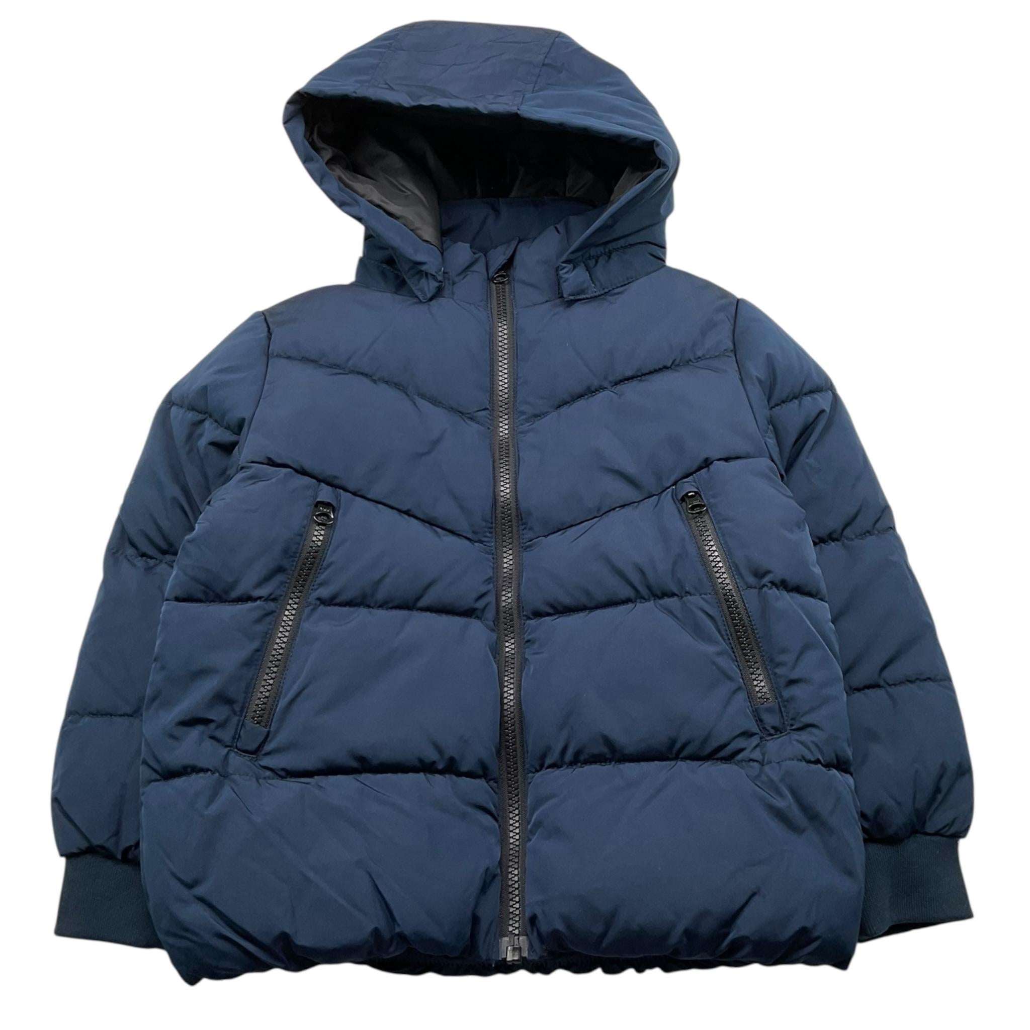 NAME IT giubbino tinta unita con cappuccio Blu per Bambino 13219019 BLU NAME IT 
