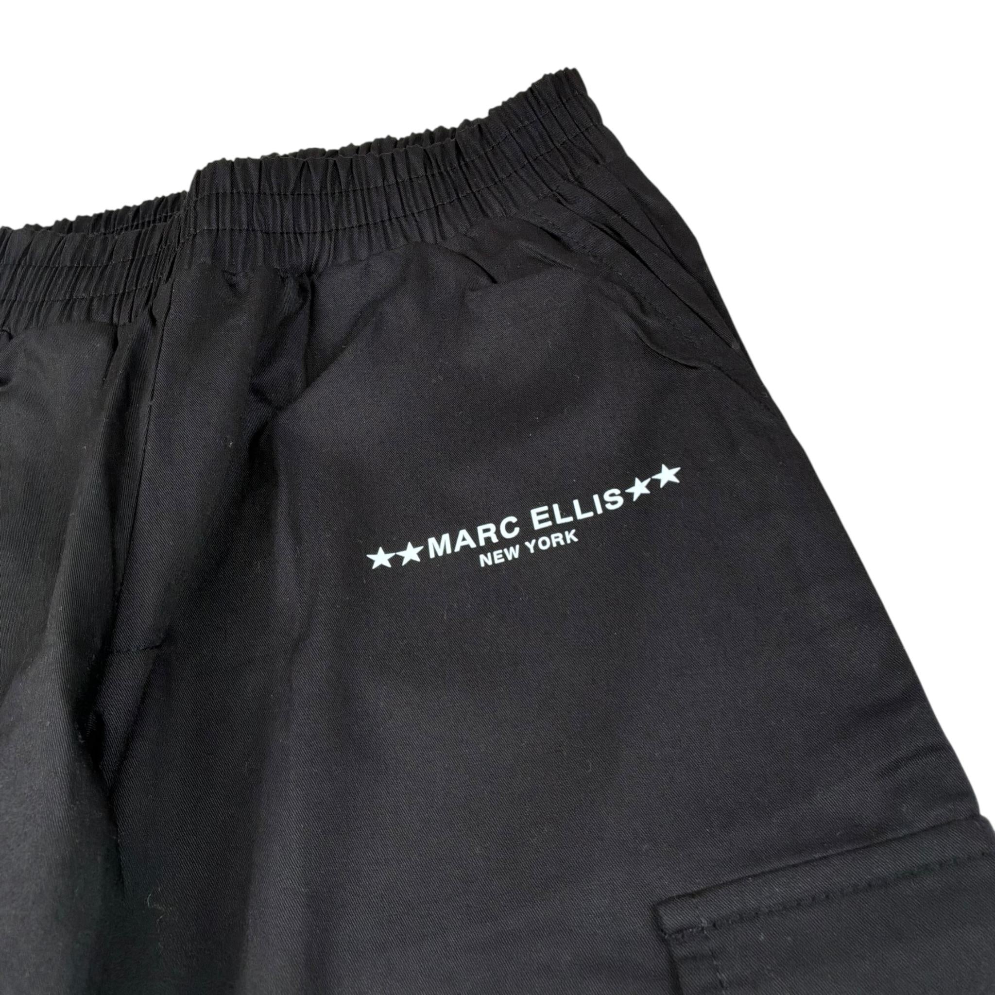 Marc Ellis Pantalone Tinta Unita con Elastico In Vita per Bambina JMJPT01241 NERO MARC ELLIS 