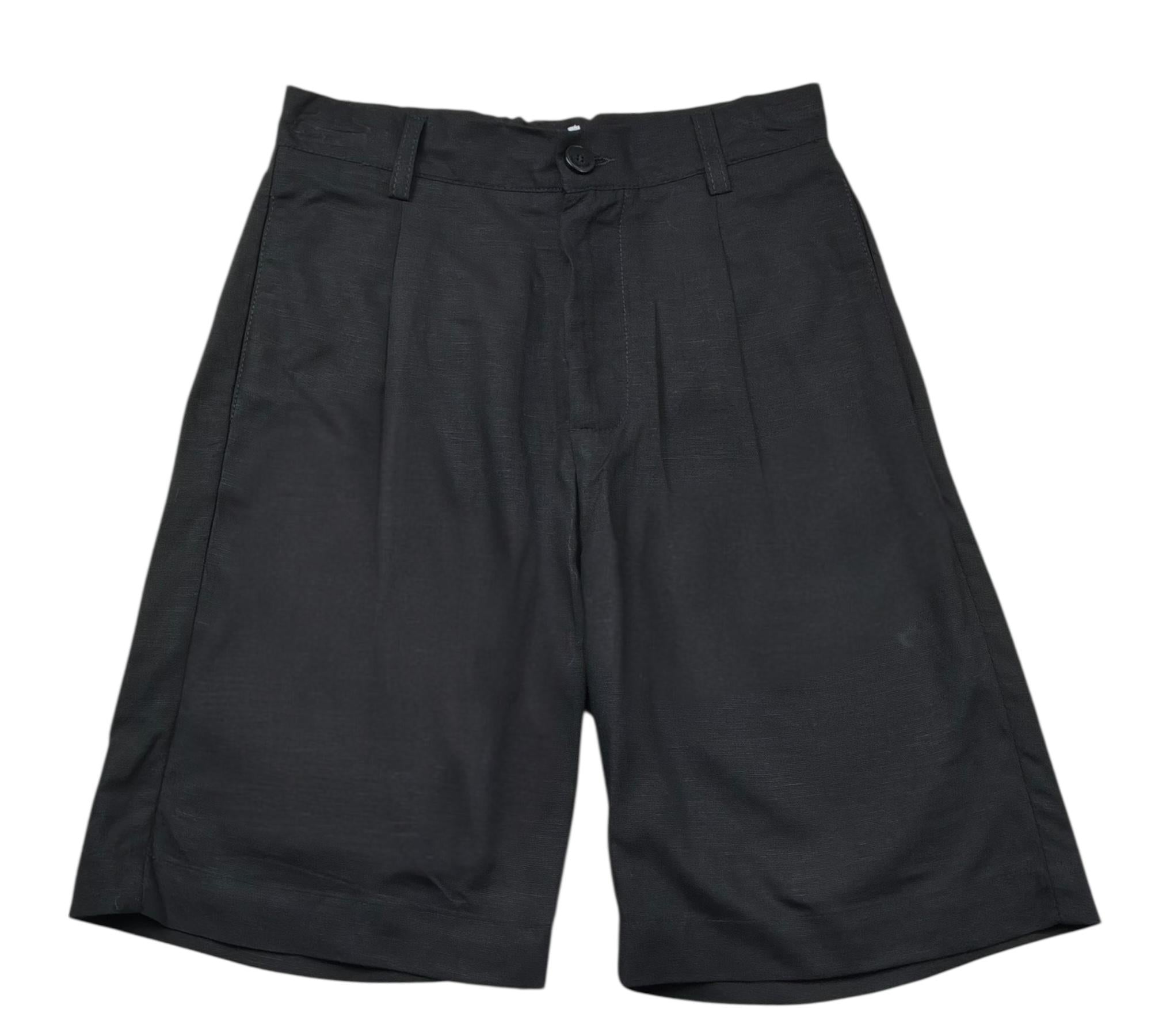 Paolo Pecora Bermuda Tinta Unita con Girovita Regolabile per Bambino PP4241 NERO PAOLO PECORA 