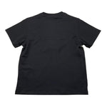 I'M BRIAN t-shirt girocollo tinta unita con logo Nero per Bambino TS3142J NERO I'M BRIAN 