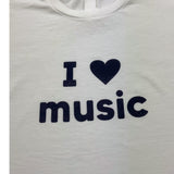 Babe & Tess T-Shirt Girocollo Tinta Unita con Stampa per Neonata 21518156N BIANCO BABE & TESS 