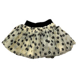 LIU JO gonna tinta unita fantasia floreale Panna per Bambina KF4104 PANNA LIU JO 