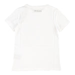 Trussardi T-Shirt Tinta Unita Girocollo con Stampa per Neonata TIP21104 BIANCO TRUSSARDI 