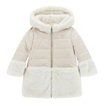 GUESS giubbino reversibile bicolore con pelliccia Beige per Bambina K4BL02WGL60J BEIGE GUESS 